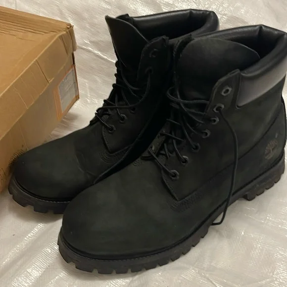 Shoes | Timberland Mens Af 6 Premium Black Size 11 | Poshmark display picture 2